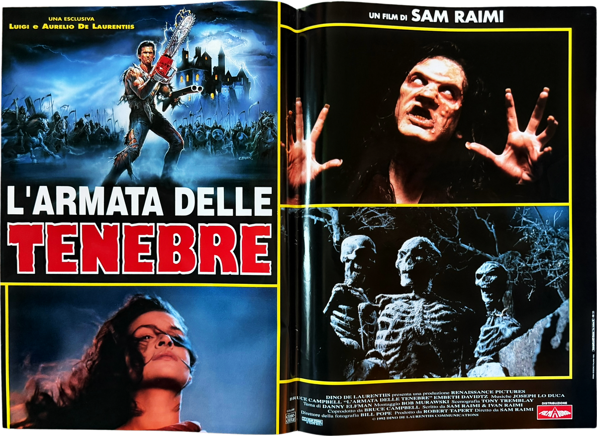 Army of Darkness – Italian Lobby Card #3