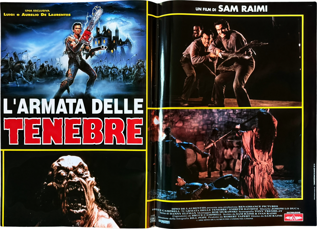 Army of Darkness – Italian Lobby Card #4