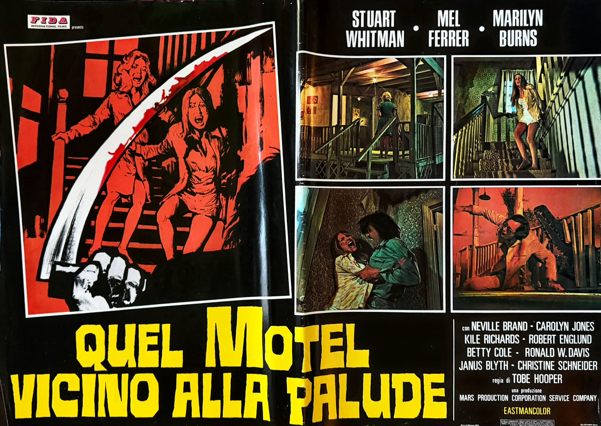 Eaten Alive – Italian Lobby Card #1