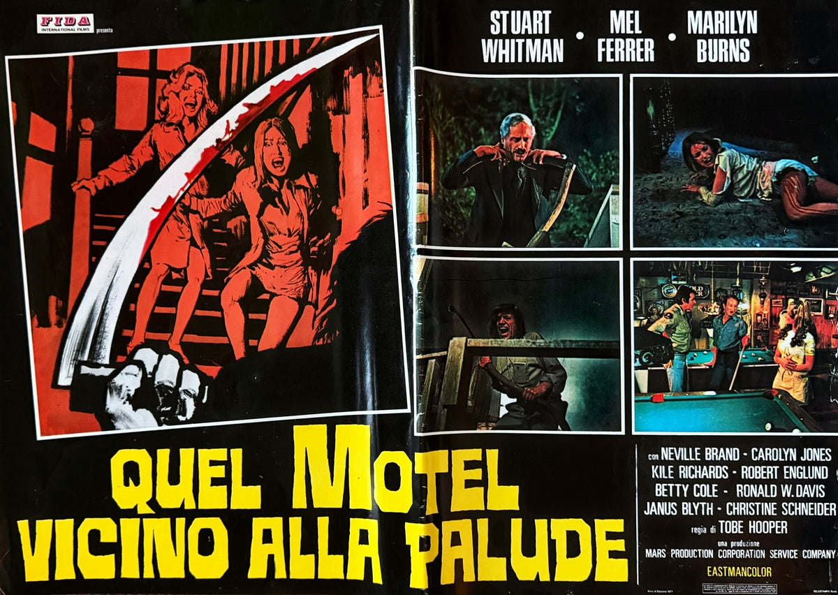 Eaten Alive – Italian Lobby Card #2