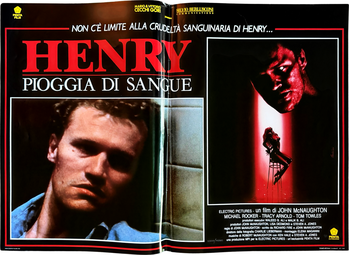 Henry: Portrait of a Serial Killer – Italian Lobby Card #1