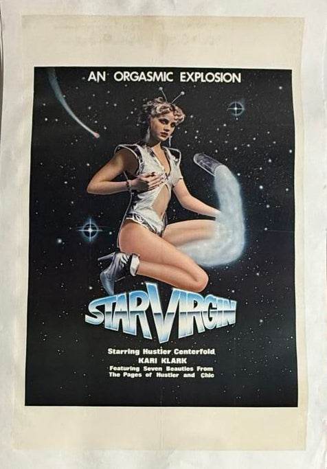 Star Virgin (1979) U.S. Linen Backed Poster – Kari Klark, Directed by Ray Dennis Steckler
